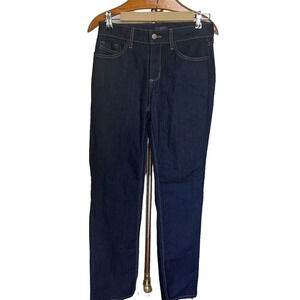 NYDJ ~ Marilyn Straight Dark Wash Jeans